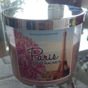 BBW Paris Lavender Macaron Candle